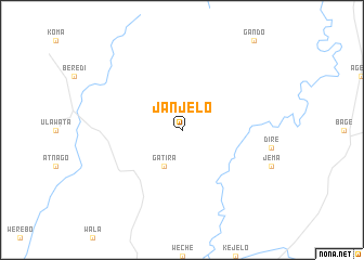 map of Janjelo