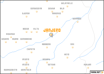 map of Janjero