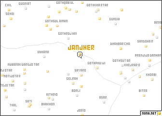 map of Janjher