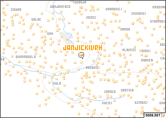 map of Janjićki Vrh