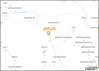 map of Janjin