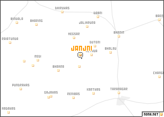 map of Janjni