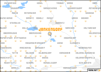 map of Jänkendorf