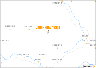 map of Jankho Jakke