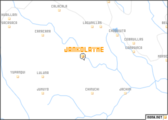 map of Jankolayme