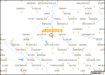 map of Jankovice