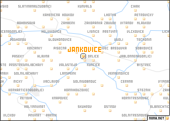 map of Jankovice