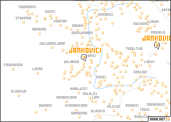 map of Jankovići