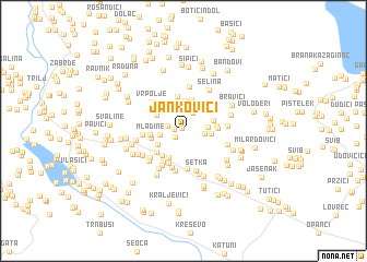 map of Jankovići