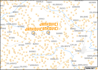 map of Jankovići