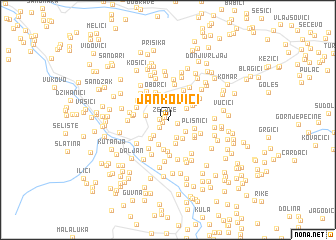 map of Jankovići