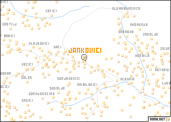 map of Jankovići