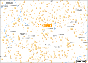map of Jankovići