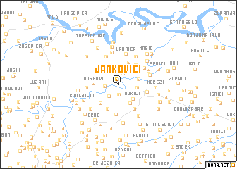 map of Jankovići