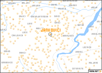 map of Jankovići