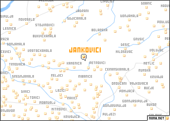 map of Jankovići