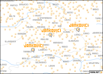 map of Jankovići