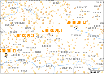 map of Jankovići