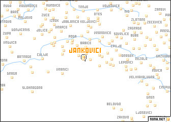 map of Jankovići