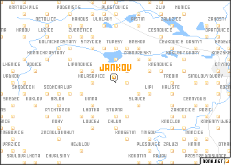 map of Jankov