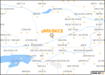 map of Jankowice