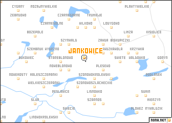 map of Jankowice