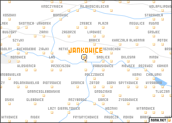 map of Jankowice