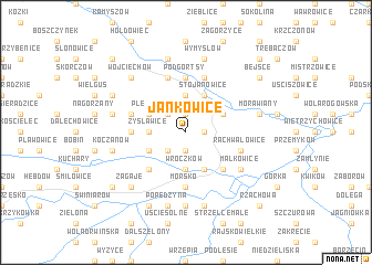 map of Jankowice