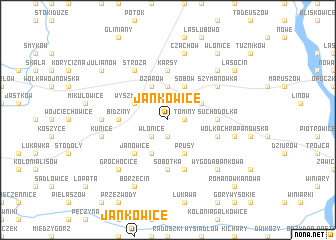 map of Jankowice