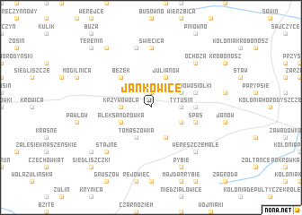 map of Jankowice