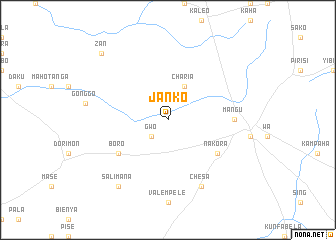map of Janko