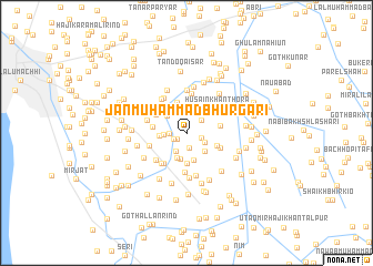 map of Jān Muhammad Bhurgari