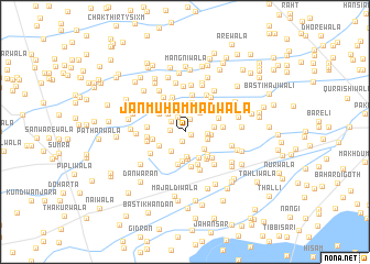 map of Jān Muhammadwāla