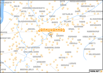 map of Jān Muhammad