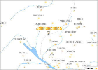 map of Jān Muhammad