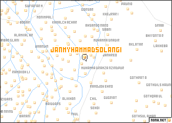 map of Jān Myhammad Solangi