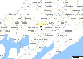 map of Jannaay