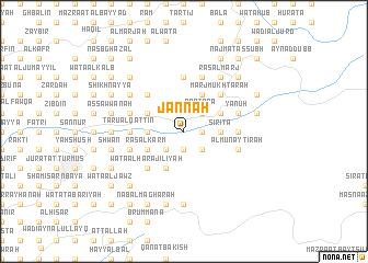 map of Jannah