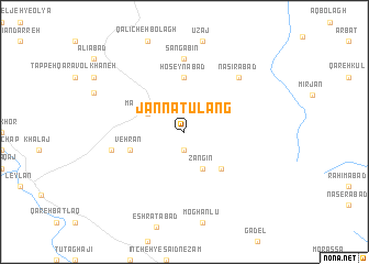 map of Jannat Ūlang