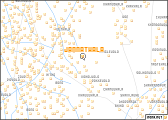 map of Jannatwāla