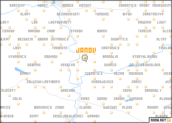 map of Janov