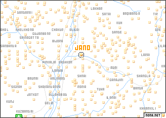 map of Jāno