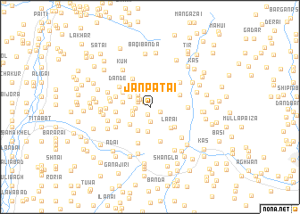 map of Jānpatai