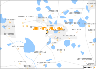 map of Jan-Phyl Village