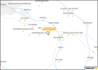 map of Jānqūr