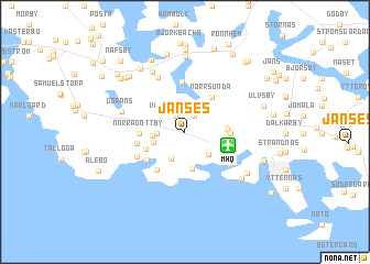 map of Janses