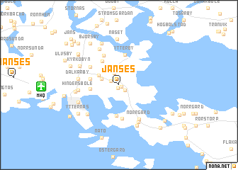 map of Janses