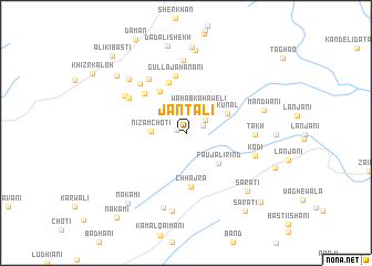 map of Jant Ali