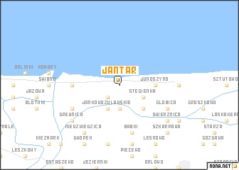 map of Jantar