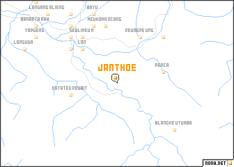 map of Janthoe